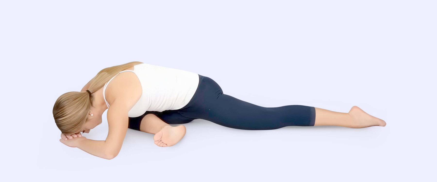 Woman IT Band Stretch