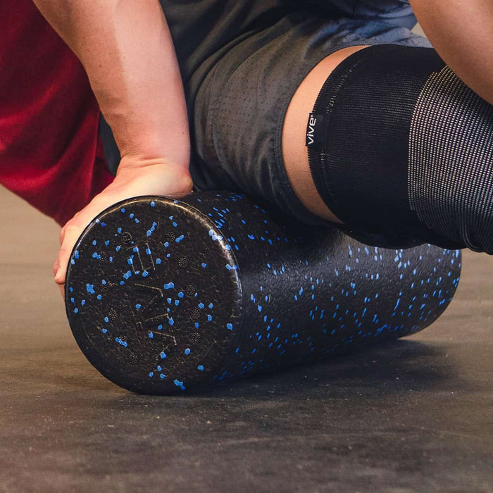 Massage using foam roller