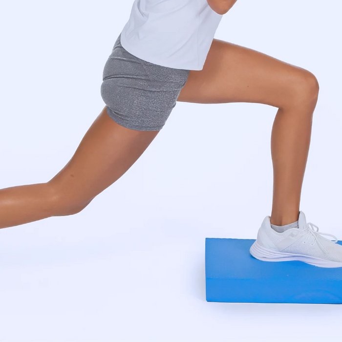 Woman lunge exercise pose