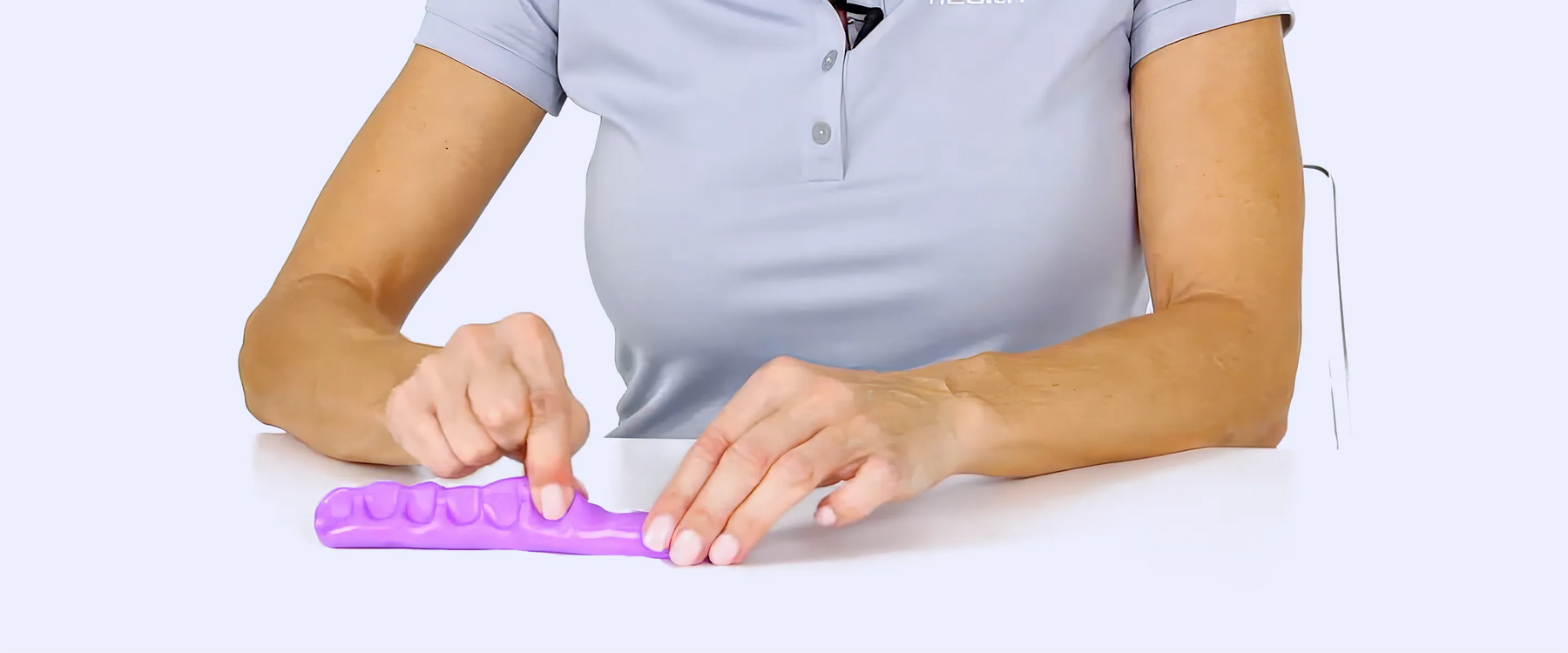 Pinching thera putty