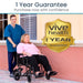 bariatric wheelchair with one year guarantee