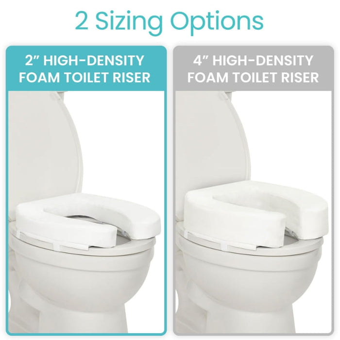 Dense Cushioned Toilet Seat Riser
