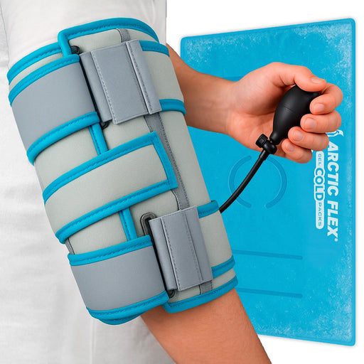 Elbow Ice Pack and Compression Brace