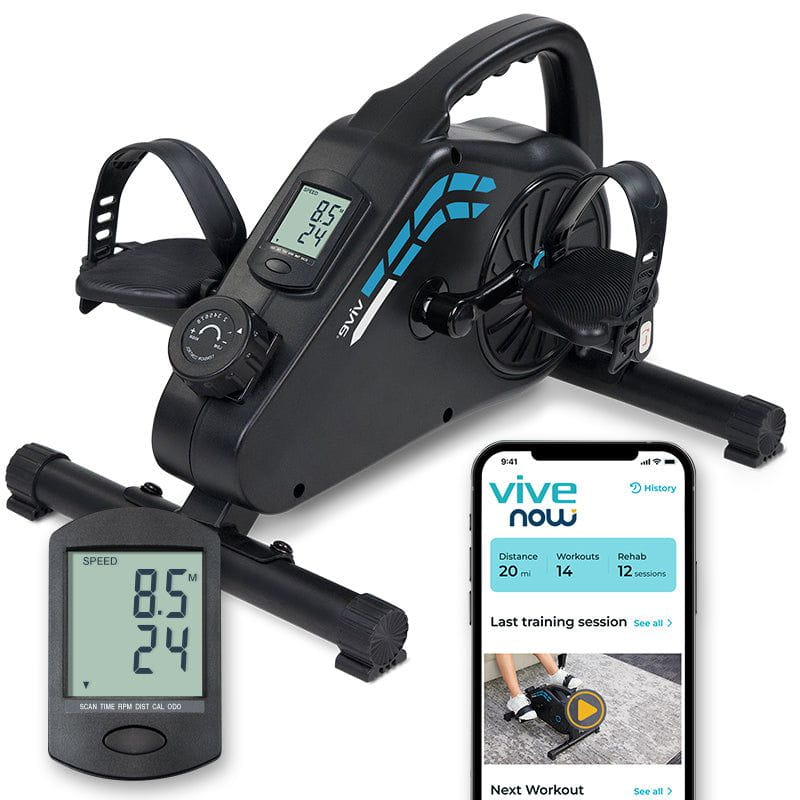 Magnetic Pedal Exerciser Compatible with Smart Devices