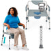 4-in-1 Bariatric Commode Shower Chair