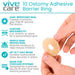 10 Ostomy Adhesive Barrier Ring