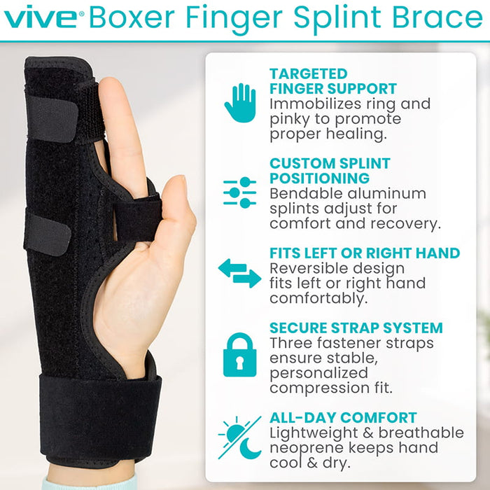 Vive Boxer Finger Splint Brace