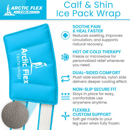 Calf & sHIN Ice Pack Wrap