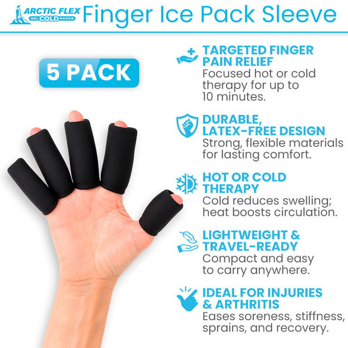Finger Ice Pack Sleeve 