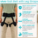 Vive Gait Belt With Leg Straps