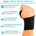 Vive Wrist Wrap Braces