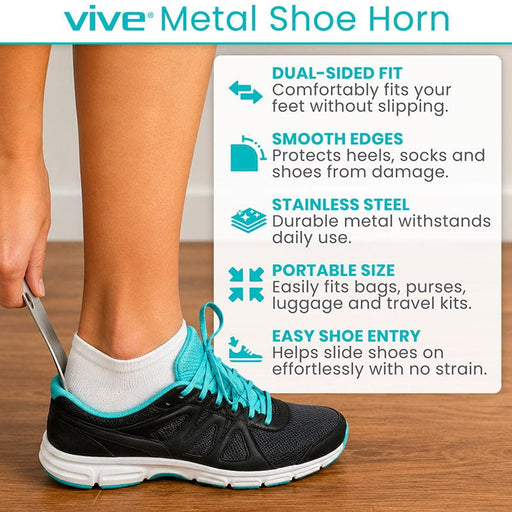 Metal Shoe Horn Features