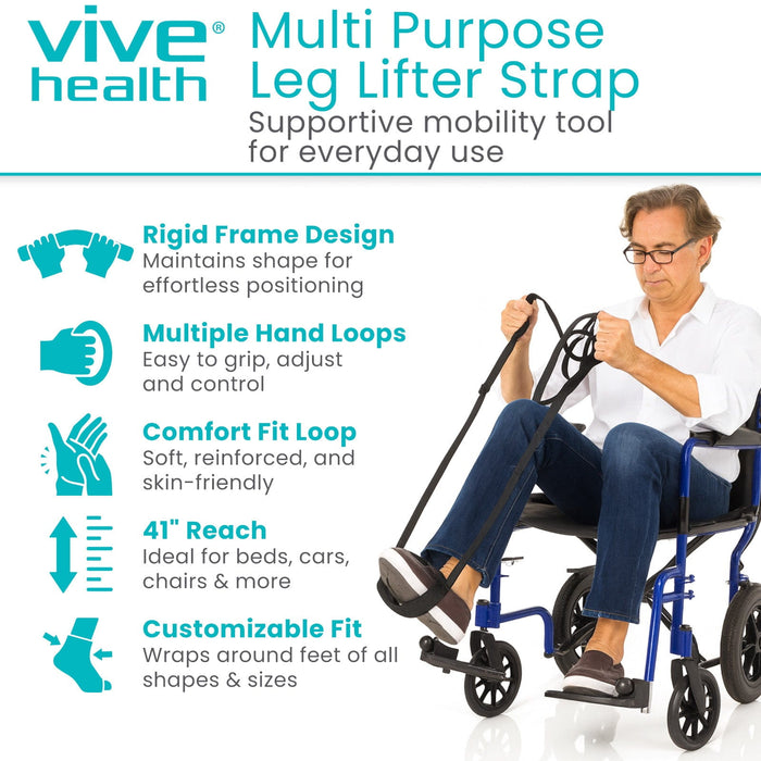 Vive Multi Purpose Leg Lifter Strap