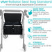 Vive Rollator Seat Bag Standard