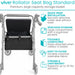 Vive Rollator Seat Bag Standard