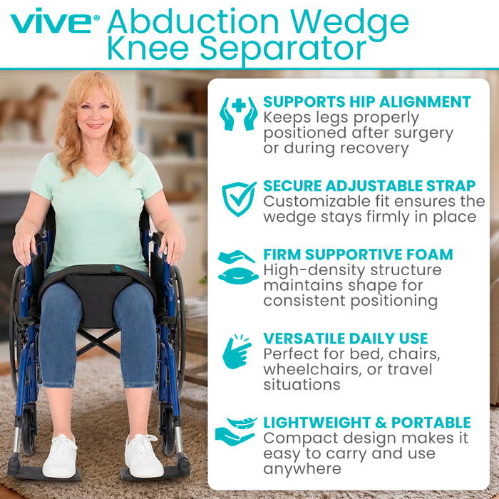 Abduction Wedge Knee Separator Features