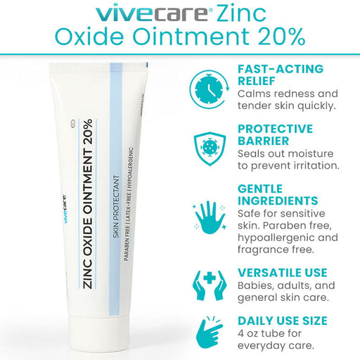 ViveCare Zinc Oxide Ointment 20%