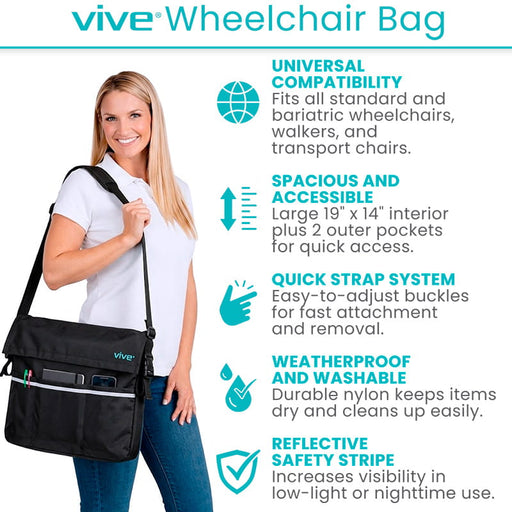 Vive Wheelchair Bag