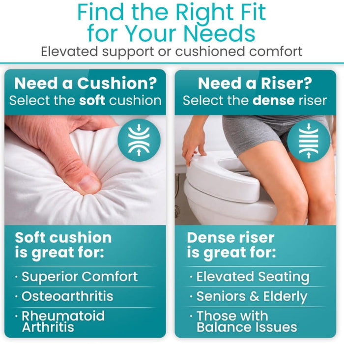 Tall Toilet Seat Cushion