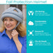 Woman wearing Fall Protection Helmet by Vive