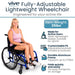 Fully-Adjustable Lightweight Weelchair