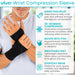 Vive Wrist Compression Sleeve Features