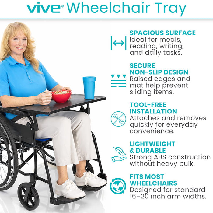 Vive Wheelchair Lap Tray