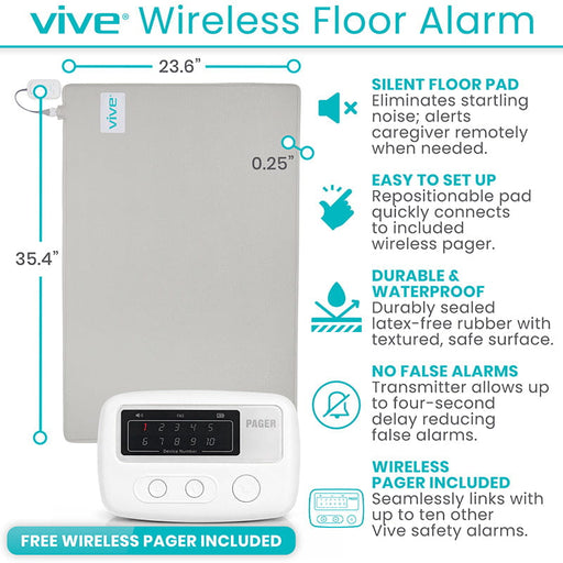 Vive Wireless Floor Alarm