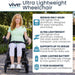Ultra Lightweight Wheelchair