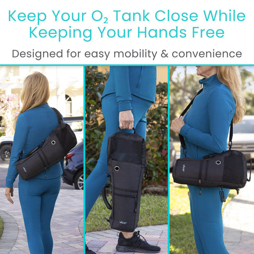 keep your o2 tank close while keeping your hands free