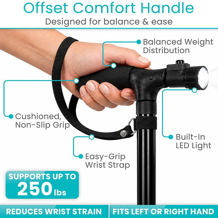 Offset Comfort Handle