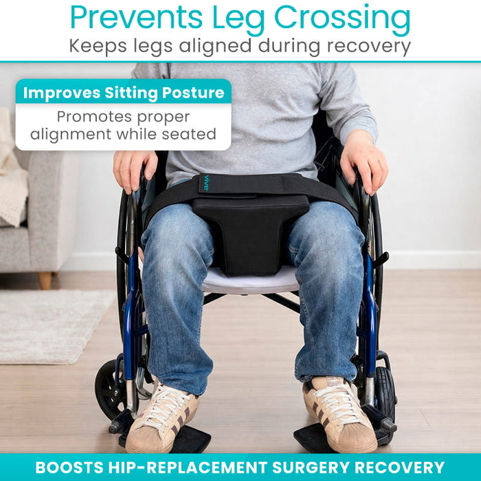 Prevents Leg Crossing