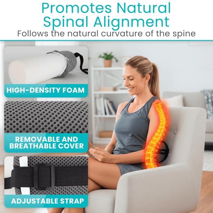 Promotes Natural Spinal Alignment