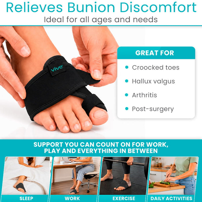 Relieves Bunion Discomfort