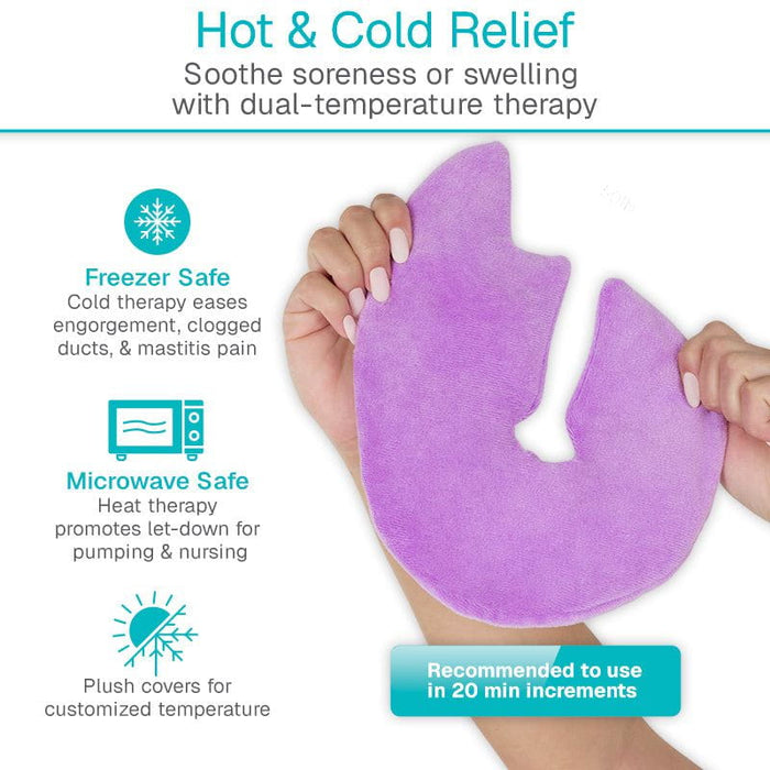 hot & cold relief for soothing breast soreness or swelling