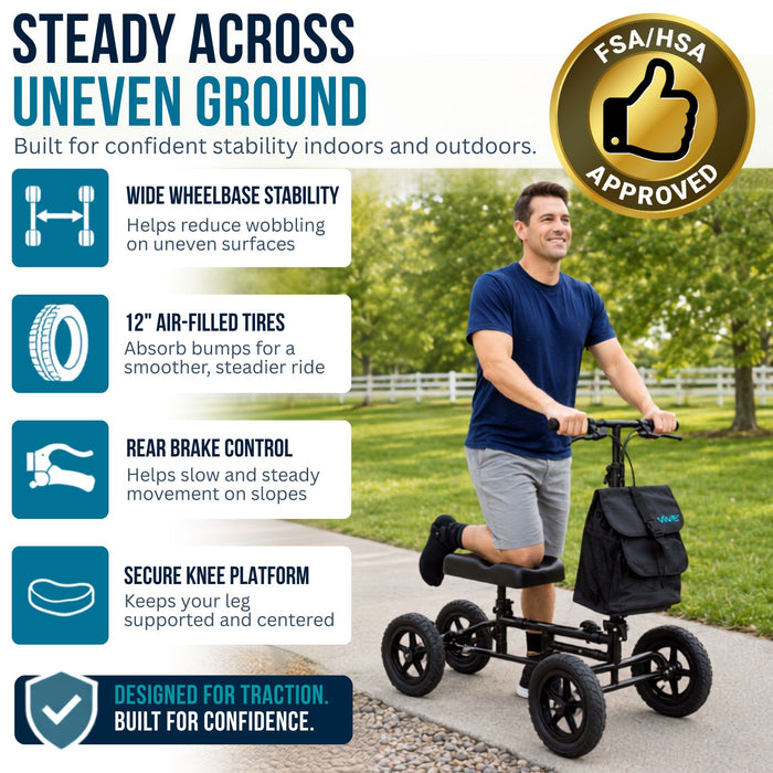 Steady across uneven ground