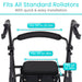 Fits all standard rollators