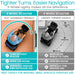Tighter Turns. Easier Navigation