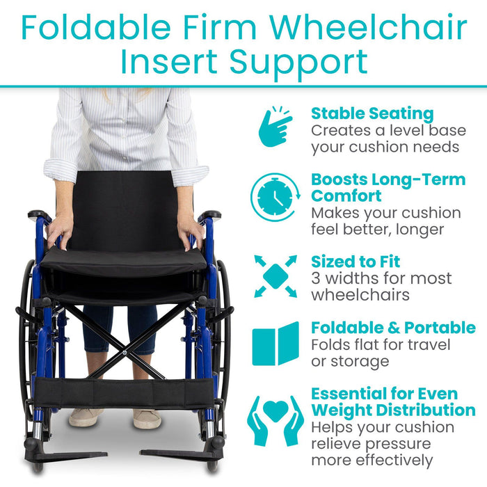Foldable Firm Wheelchair Insert Support