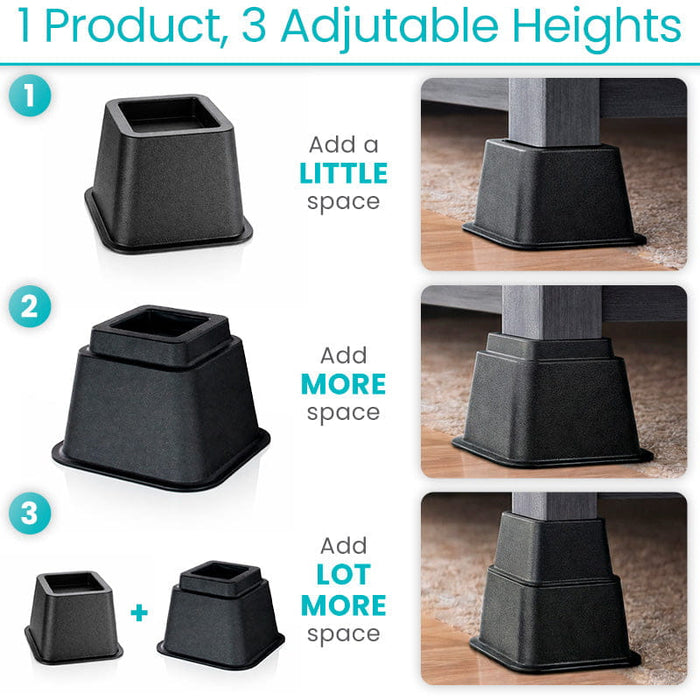 1 product, 3 adjustable heights