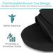 Rounded post-surgical boot with strong straps and roomy toe box for stable healing after injury.