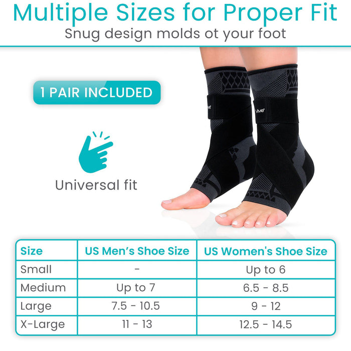 multiple sizes for proper fit 