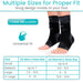 multiple sizes for proper fit 