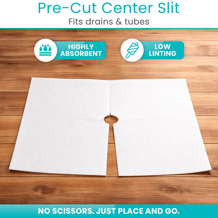 Pre-Cut Center Split