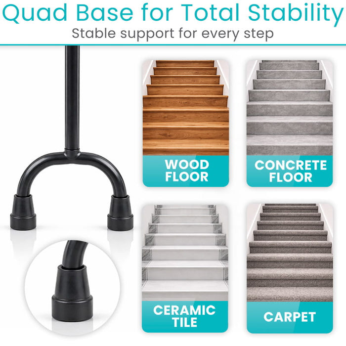 Quad Base for Total Stability