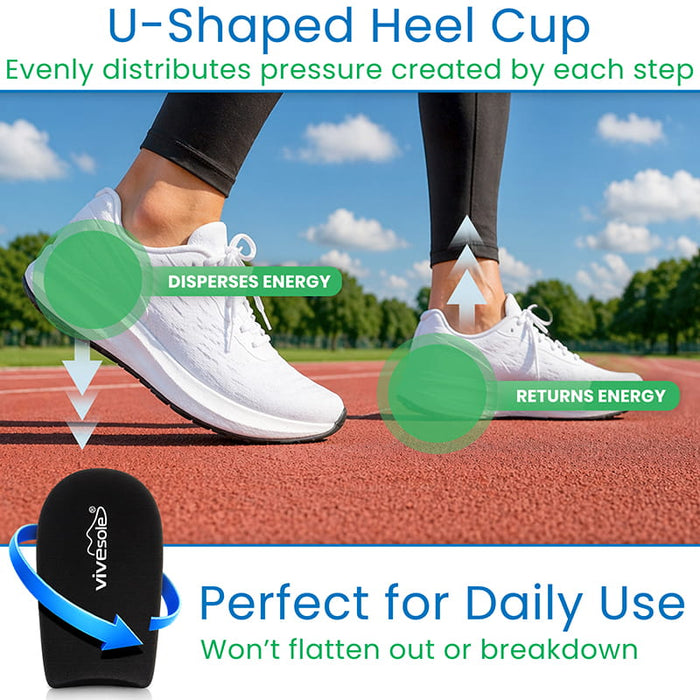 U-Shaped Heel Cup