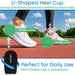 U-Shaped Heel Cup