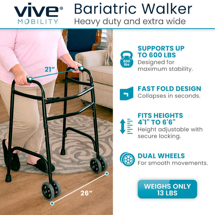 Vive Bariatric Walker