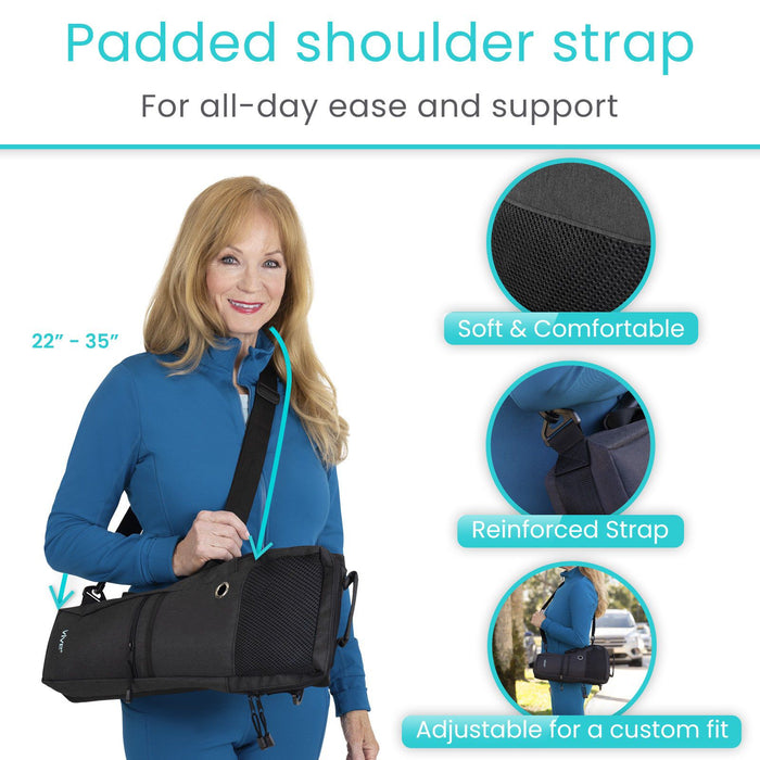 padded shoulder strap