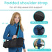padded shoulder strap